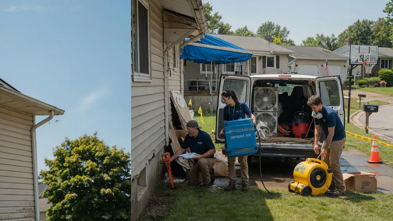 Ceiling Leak Cleanup in Crawfordsville, OR near me